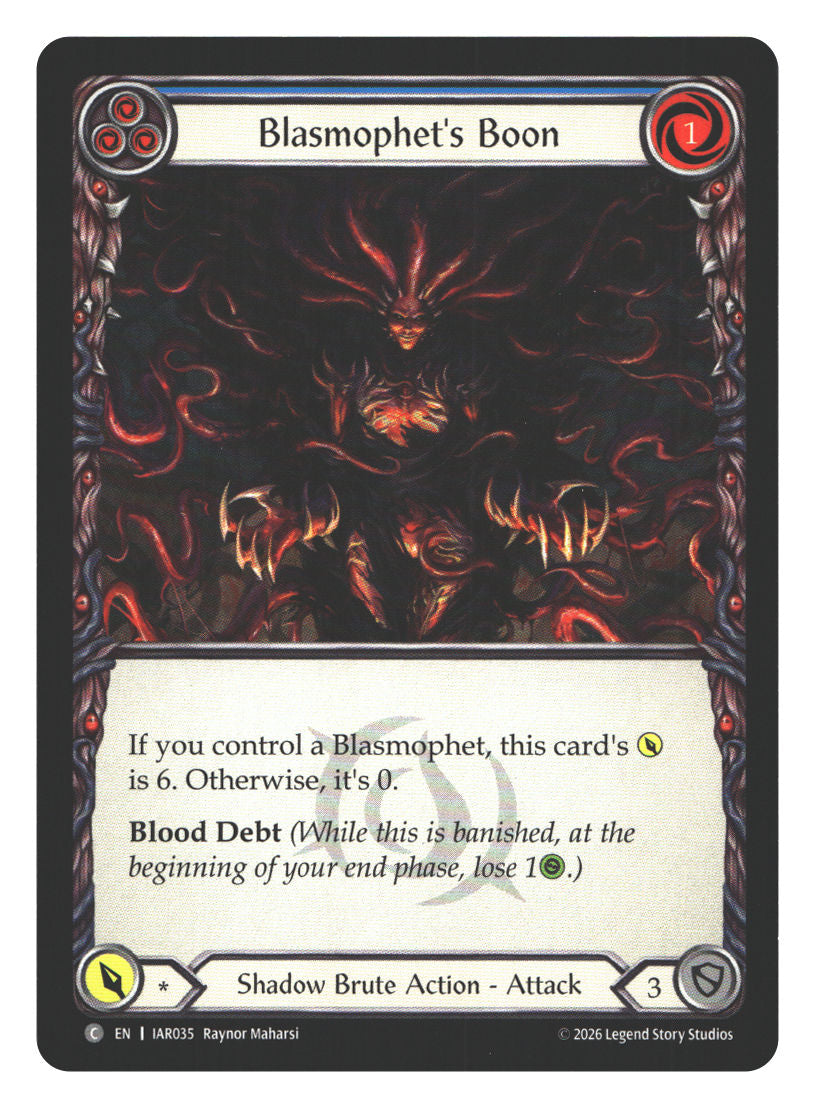 Blasmophet's Boon | Near Mint / English / Normal
