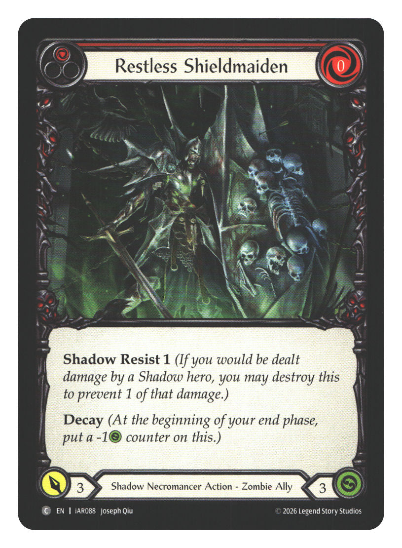 Restless Shieldmaiden | Near Mint / English / Normal
