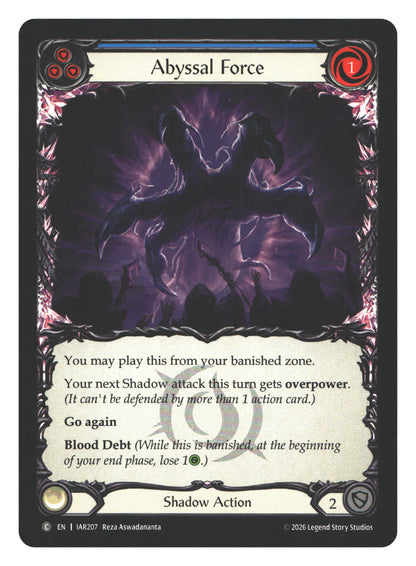 Abyssal Force | Near Mint / English / Normal