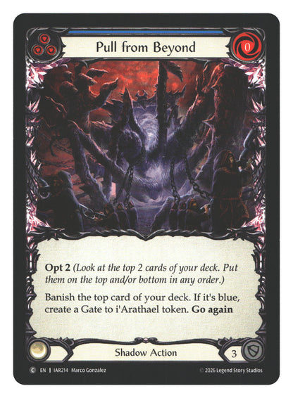 Pull from Beyond (Blue) | Near Mint / English / Normal