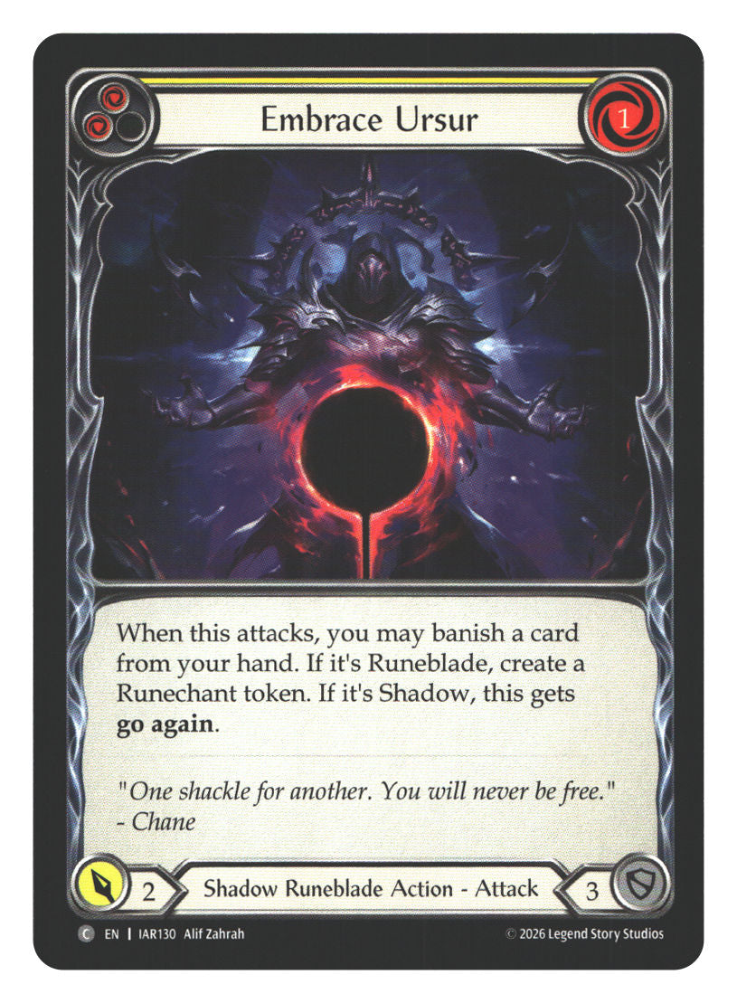Embrace Ursur (Yellow) | Near Mint / English / Normal