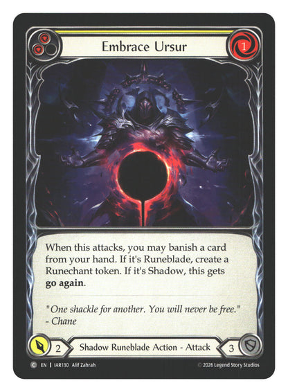 Embrace Ursur (Yellow) | Near Mint / English / Normal