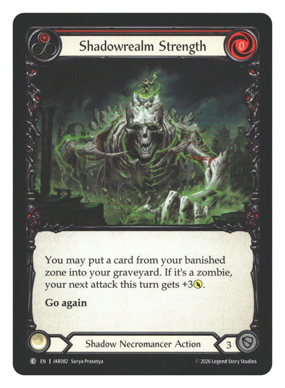 Shadowrealm Strength | Near Mint / English / Normal