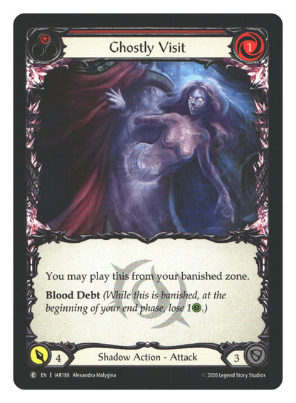 Ghostly Visit (Red) | Near Mint / English / Normal