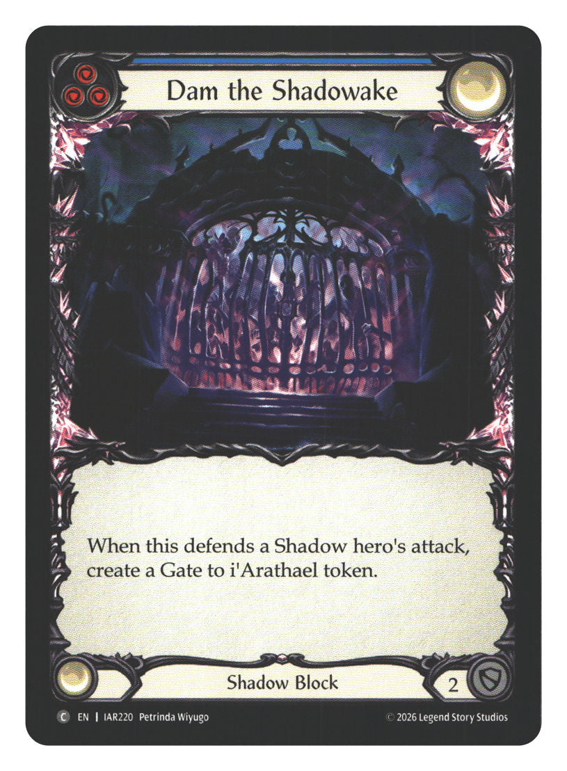 Dam the Shadowake (Blue) | Near Mint / English / Normal