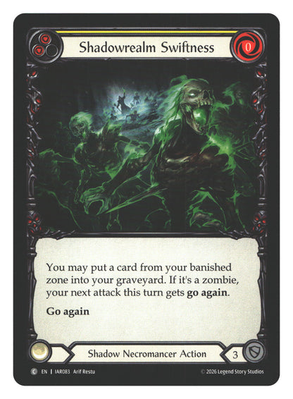Shadowrealm Swiftness | Near Mint / English / Normal