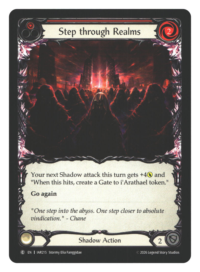 Step through Realms (Red) | Near Mint / English / Normal
