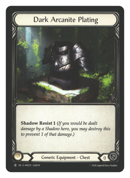 Dark Arcanite Plating | Near Mint / English / Normal