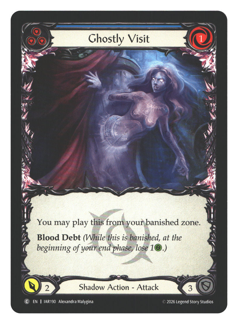 Ghostly Visit (Blue) | Near Mint / English / Normal
