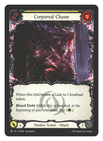 Corporeal Chasm (Yellow) | Near Mint / English / Normal