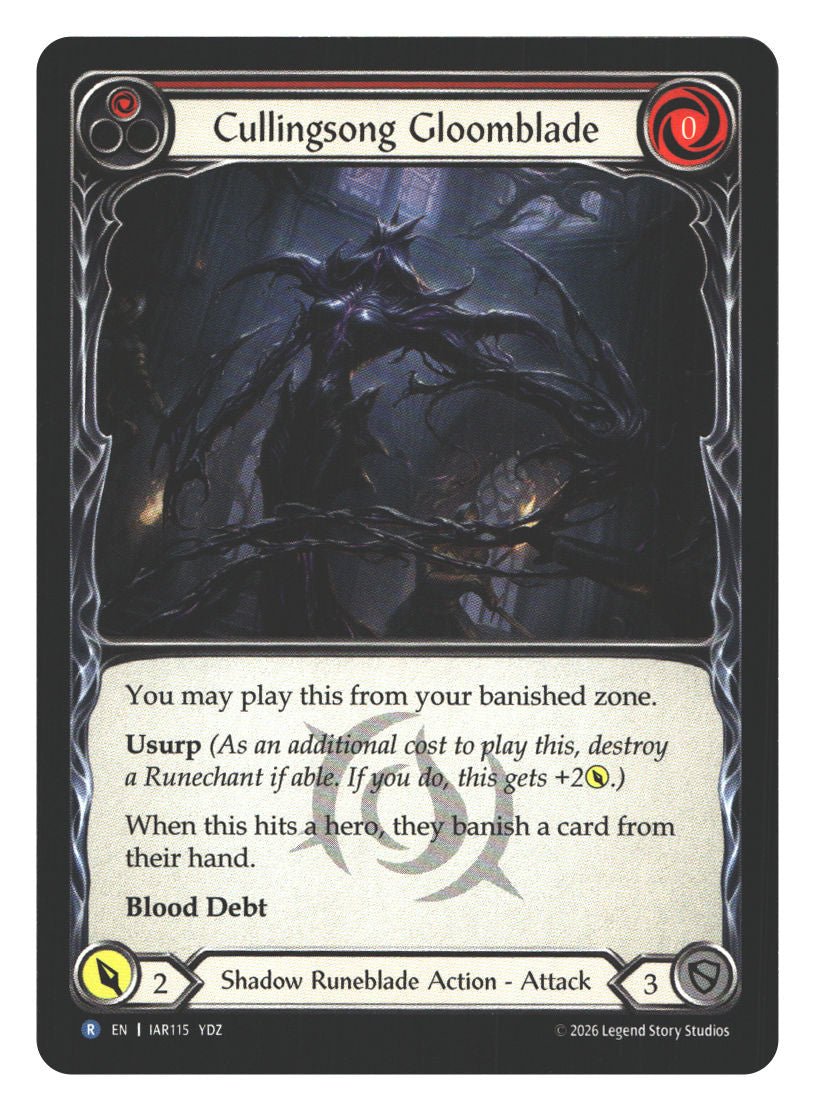 Cullingsong Gloomblade