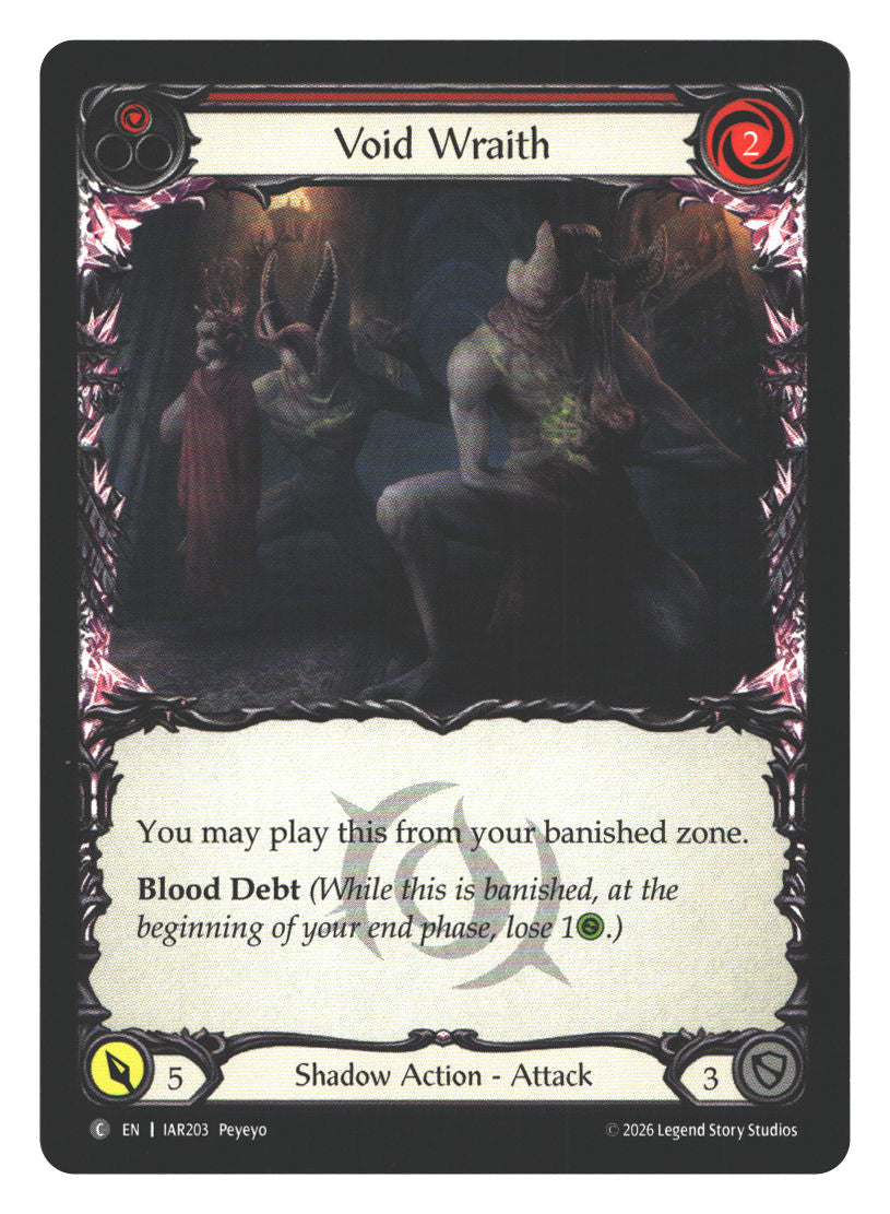 Void Wraith (Red) | Near Mint / English / Normal