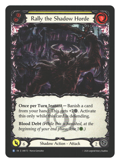 Rally the Shadow Horde (Yellow)