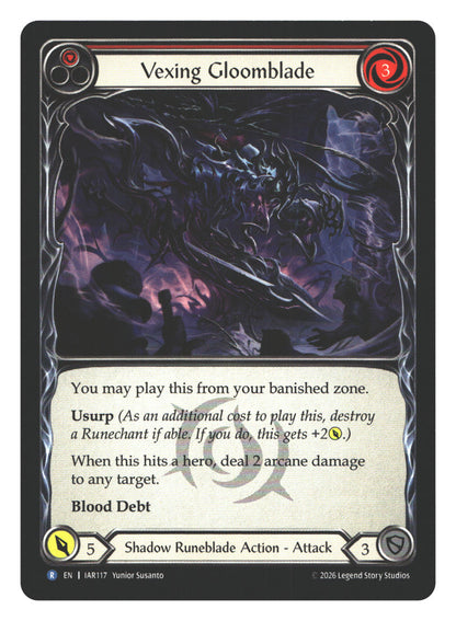 Vexing Gloomblade (Red)