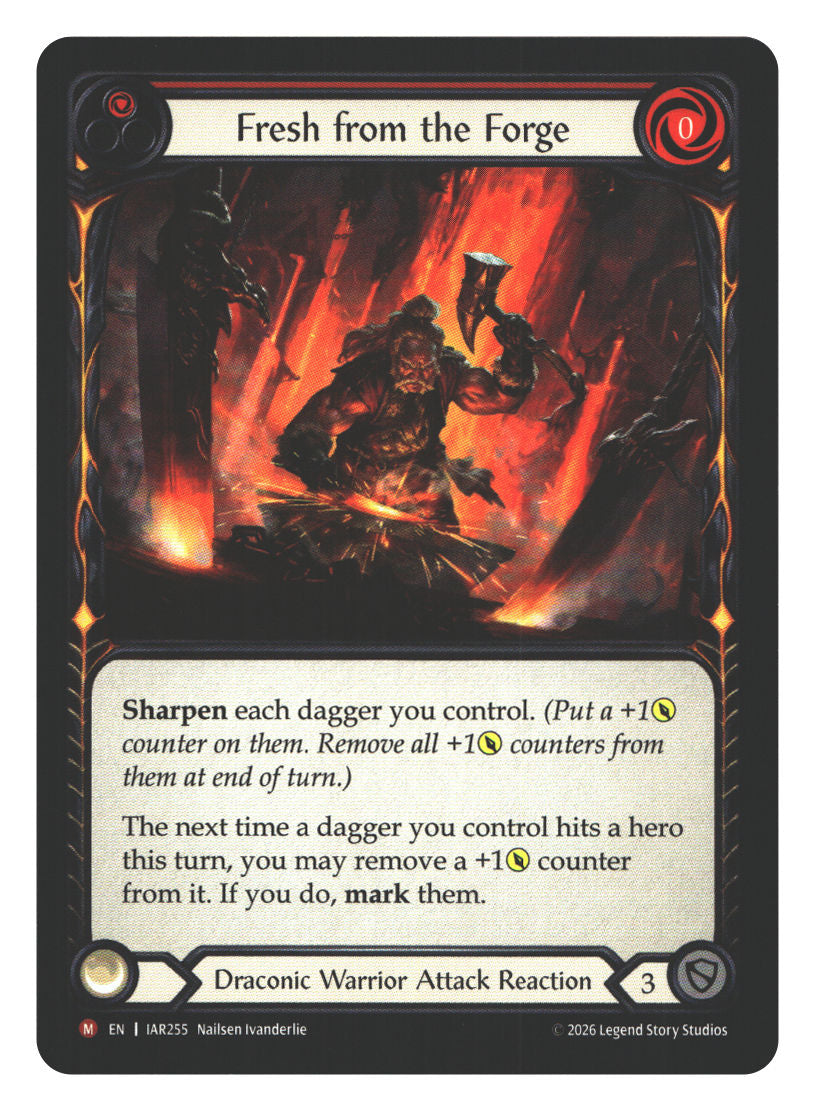 Fresh from the Forge