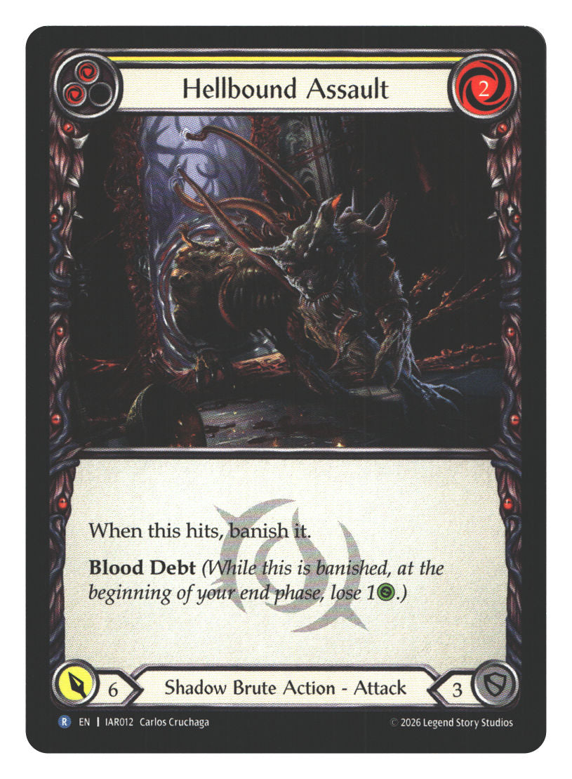 Hellbound Assault (Yellow) | Near Mint / English / Normal
