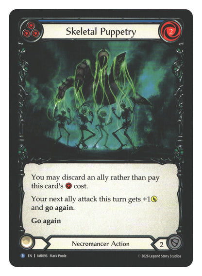 Skeletal Puppetry (Blue) | Near Mint / English / Normal