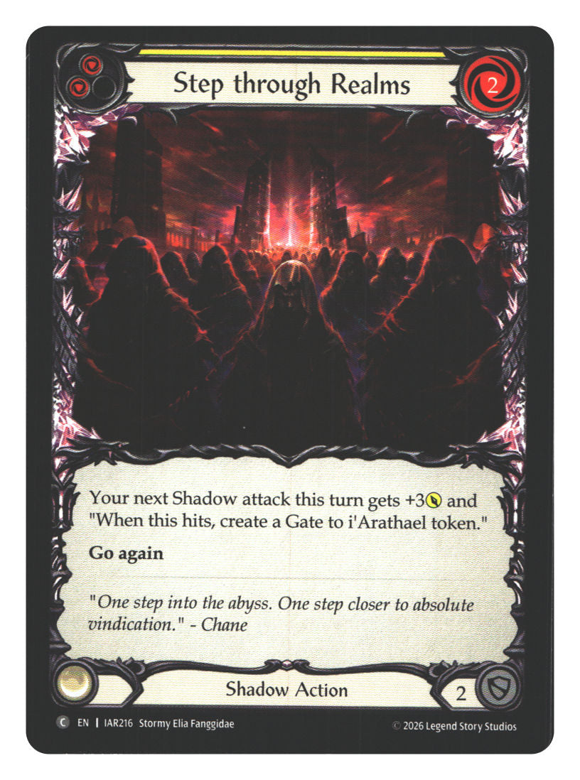 Step through Realms (Yellow) | Near Mint / English / Normal