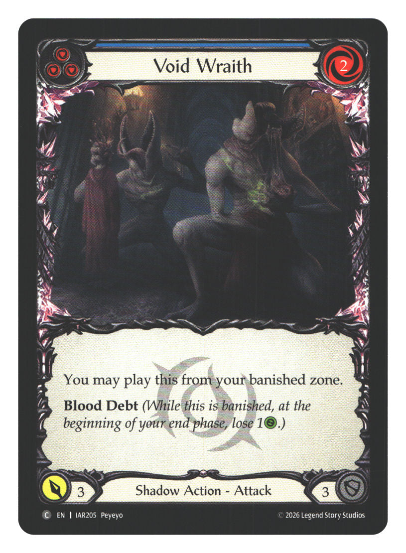 Void Wraith (Blue) | Near Mint / English / Normal