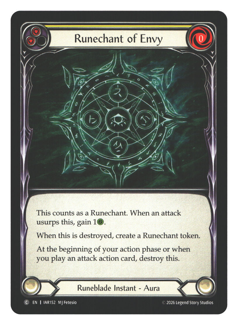 Runechant of Envy | Near Mint / English / Normal