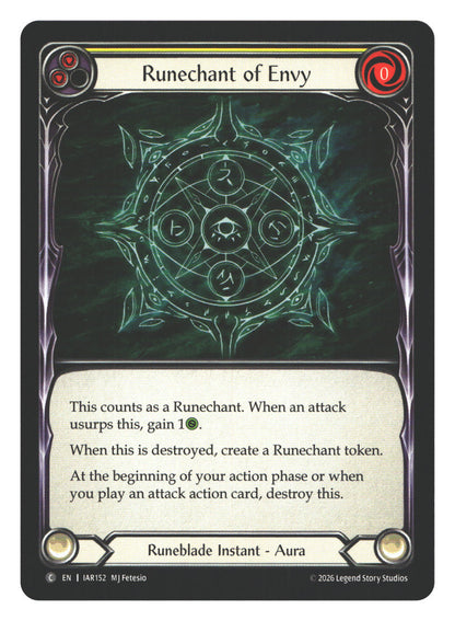 Runechant of Envy | Near Mint / English / Normal