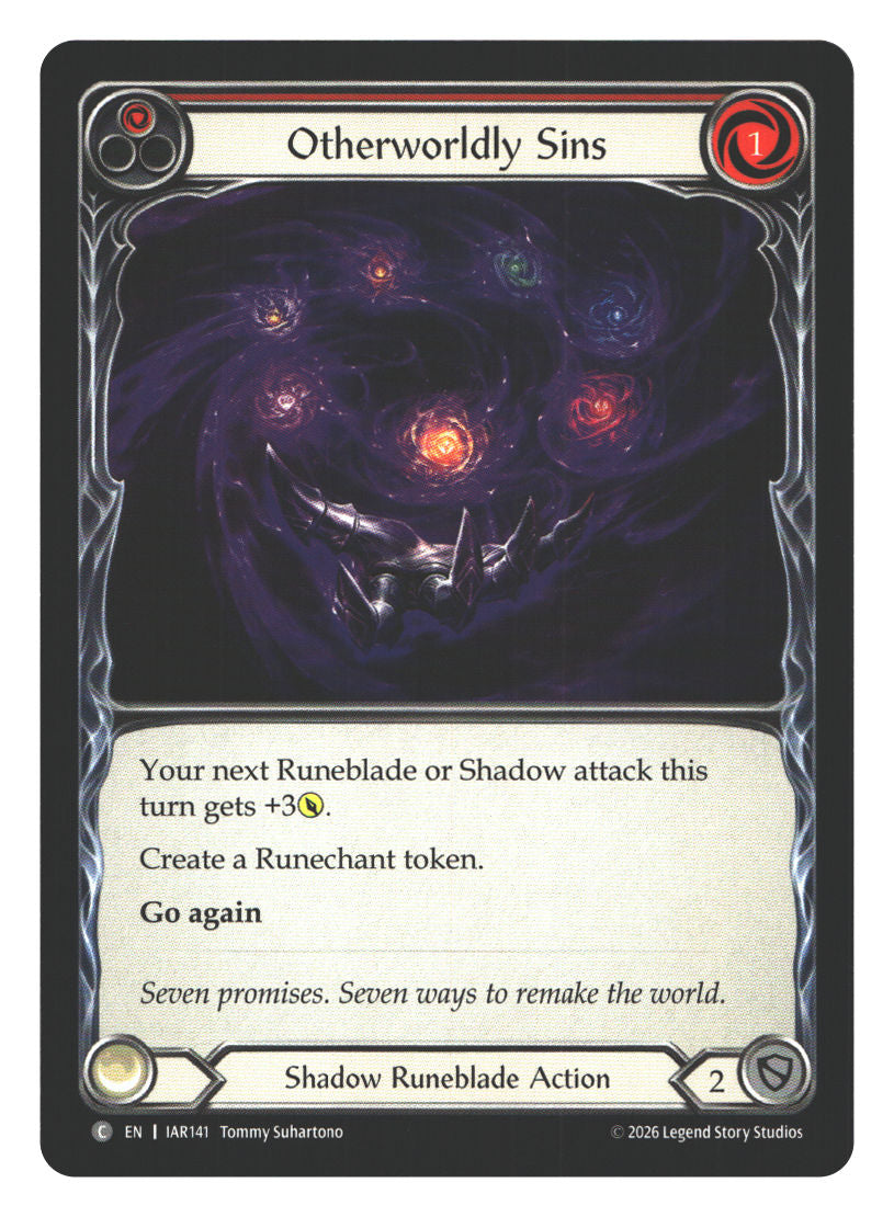 Otherworldly Sins (Red) | Near Mint / English / Normal