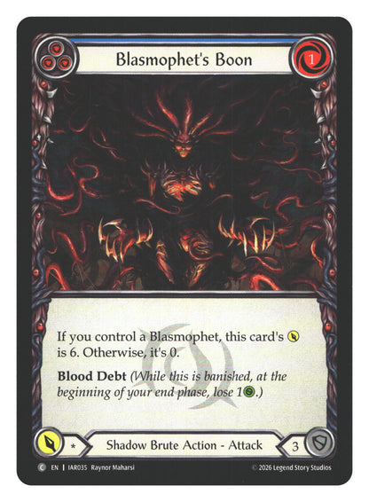 Blasmophet's Boon | Near Mint / English / Normal
