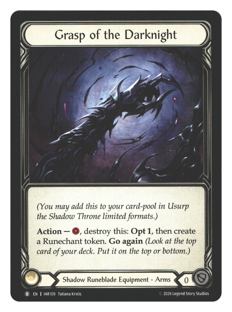 Grasp of the Darknight | Near Mint / English / Normal