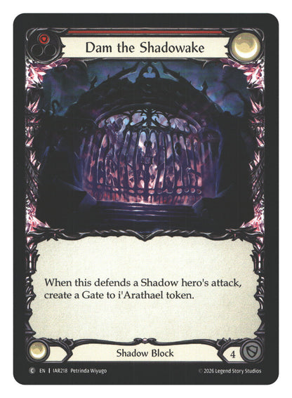 Dam the Shadowake (Red) | Near Mint / English / Normal