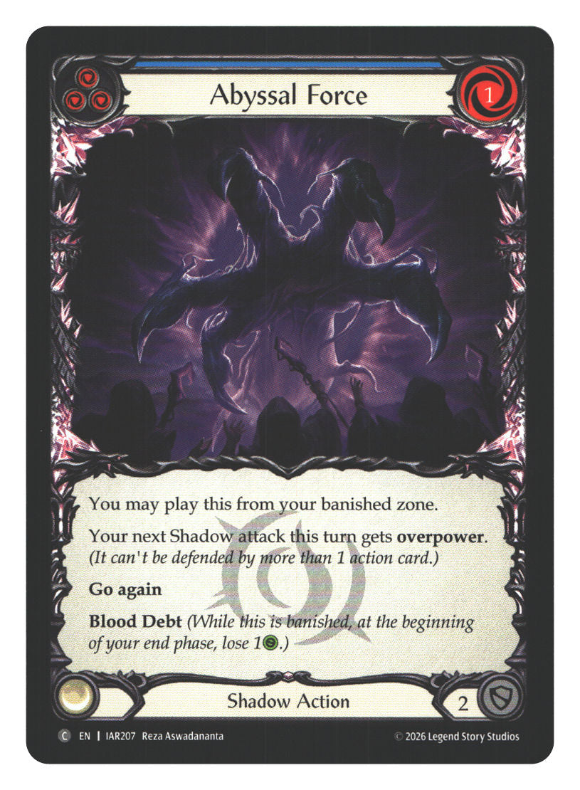 Abyssal Force | Near Mint / English / Normal