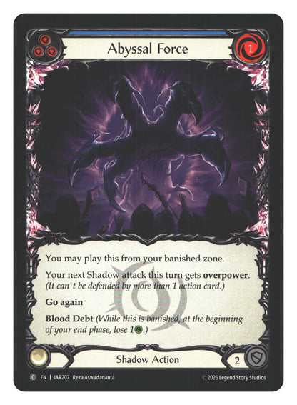 Abyssal Force | Near Mint / English / Normal