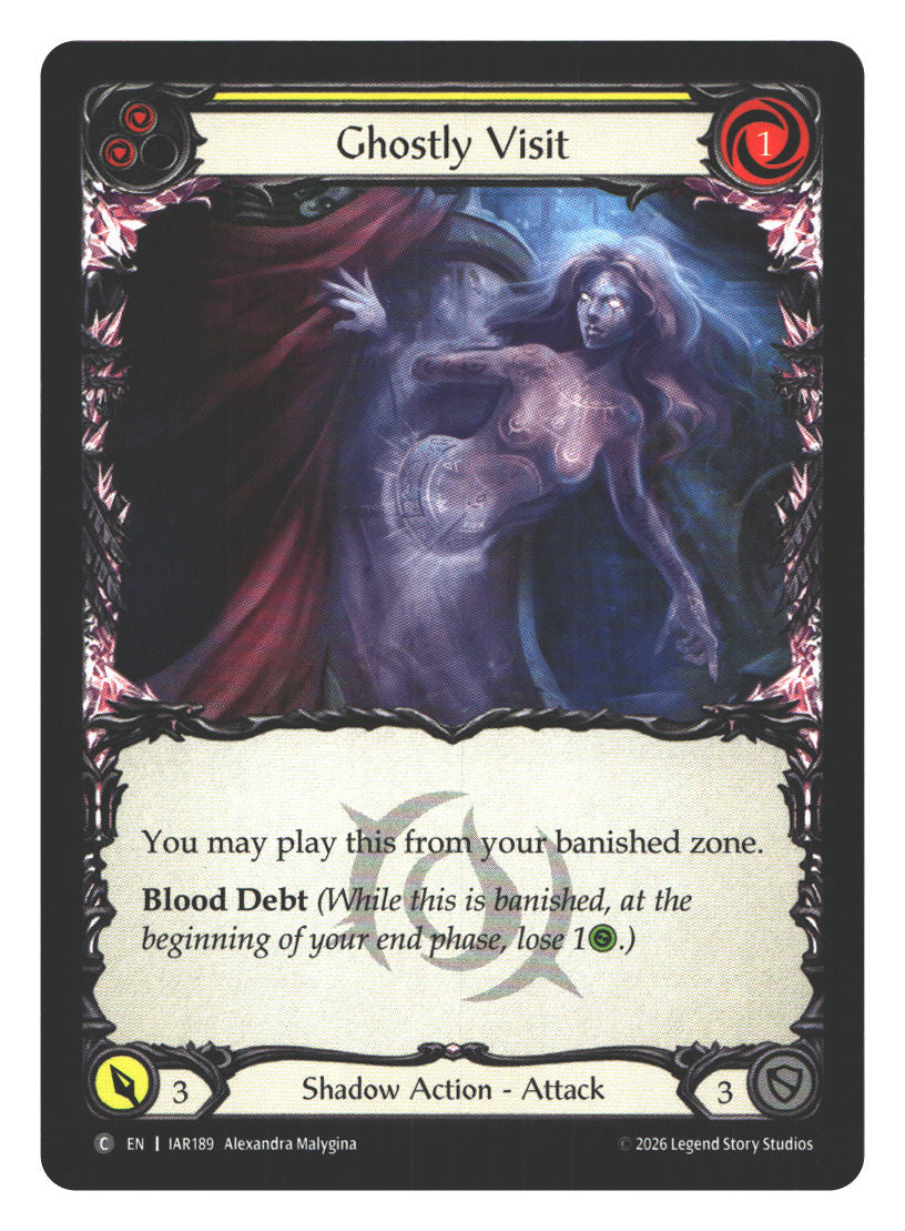 Ghostly Visit (Yellow) | Near Mint / English / Normal