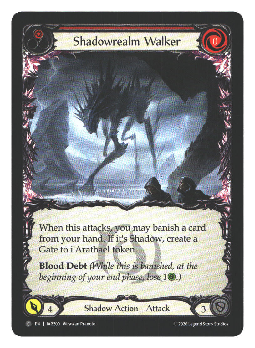 Shadowrealm Walker (Red) | Near Mint / English / Normal