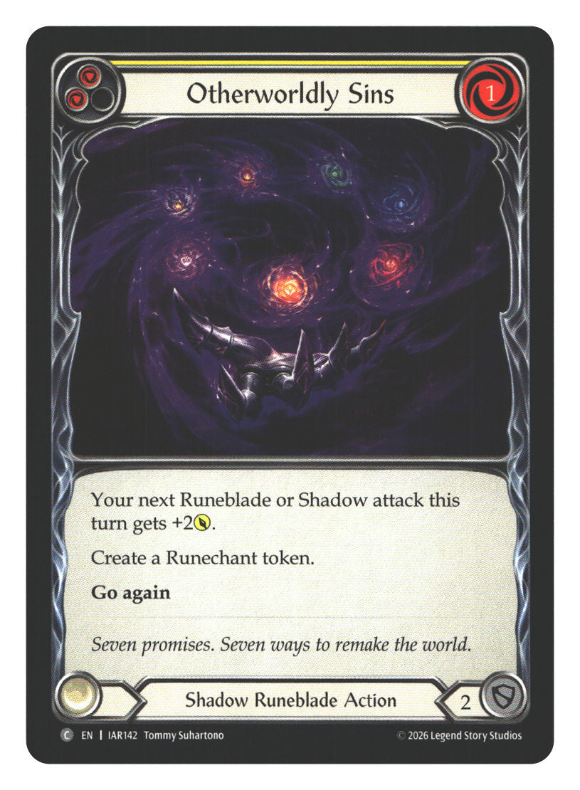 Otherworldly Sins (Yellow) | Near Mint / English / Normal