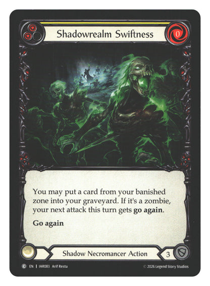 Shadowrealm Swiftness | Near Mint / English / Normal
