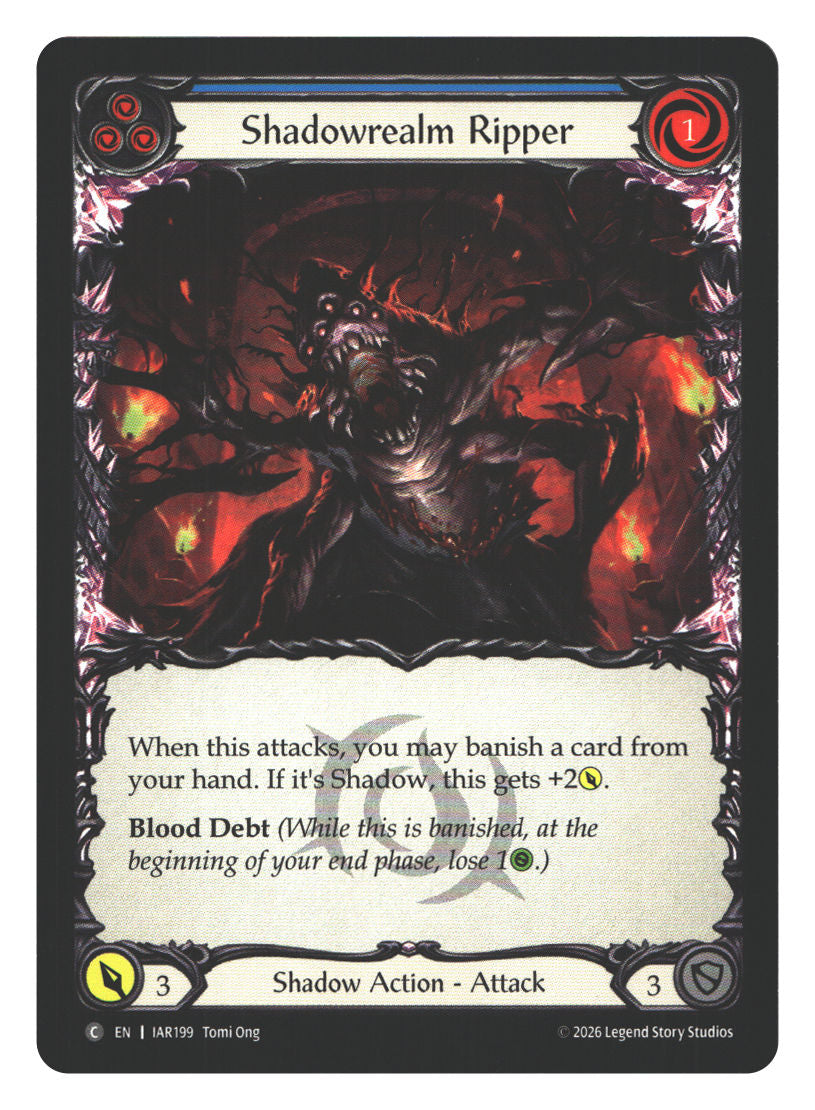 Shadowrealm Ripper (Blue) | Near Mint / English / Normal
