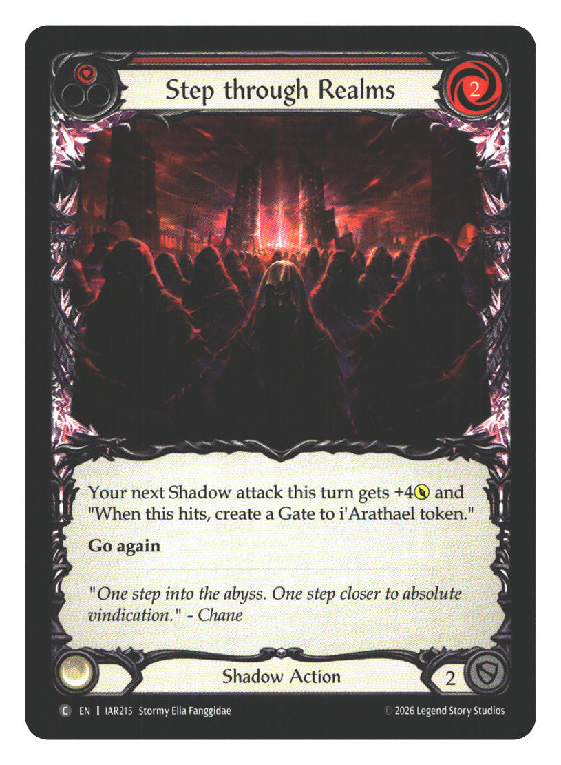 Step through Realms (Red) | Near Mint / English / Normal