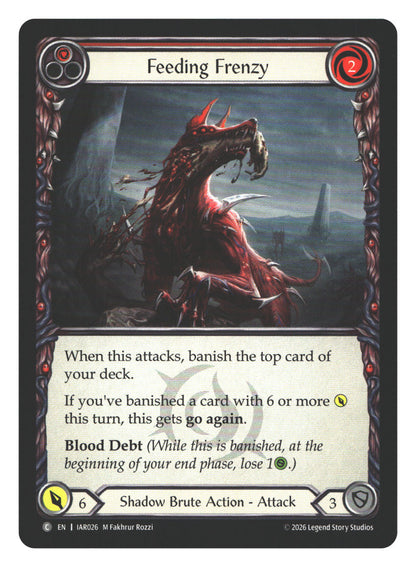 Feeding Frenzy (Red) | Near Mint / English / Normal