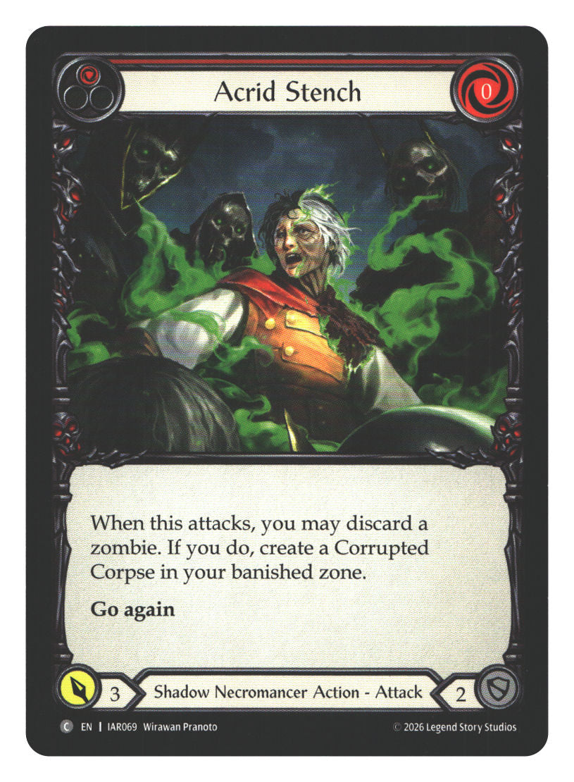 Acrid Stench (Red) | Near Mint / English / Normal