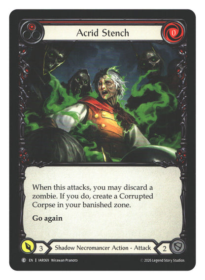 Acrid Stench (Red) | Near Mint / English / Normal