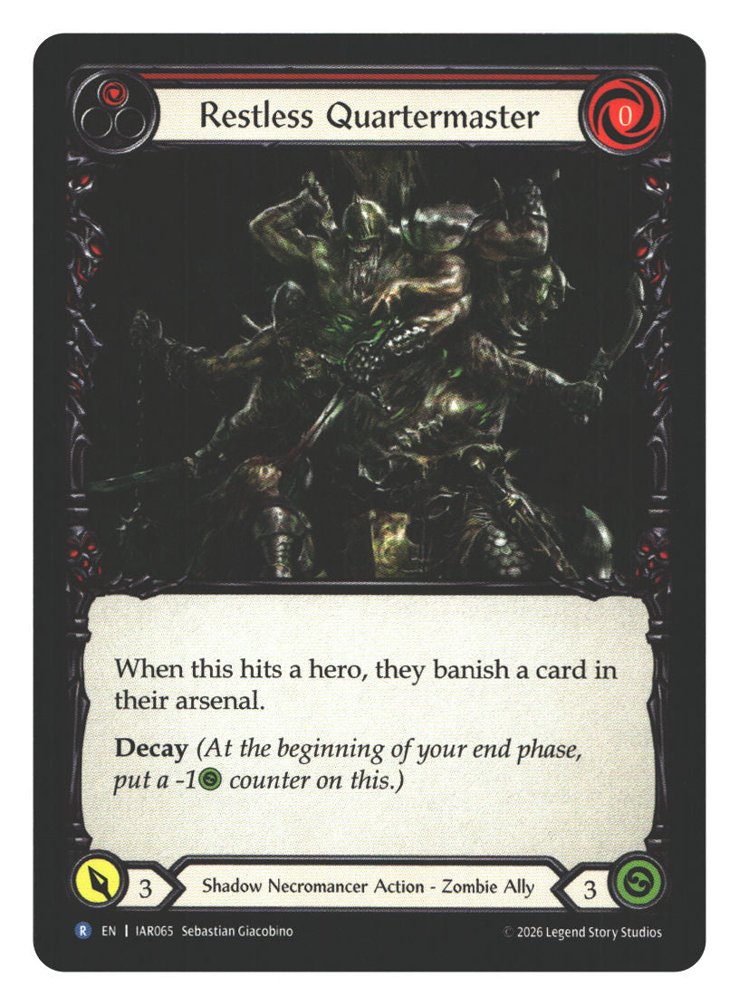 Restless Quartermaster | Near Mint / English / Normal