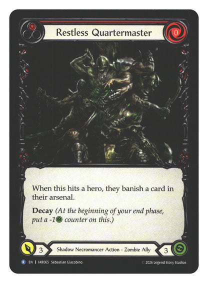Restless Quartermaster | Near Mint / English / Normal