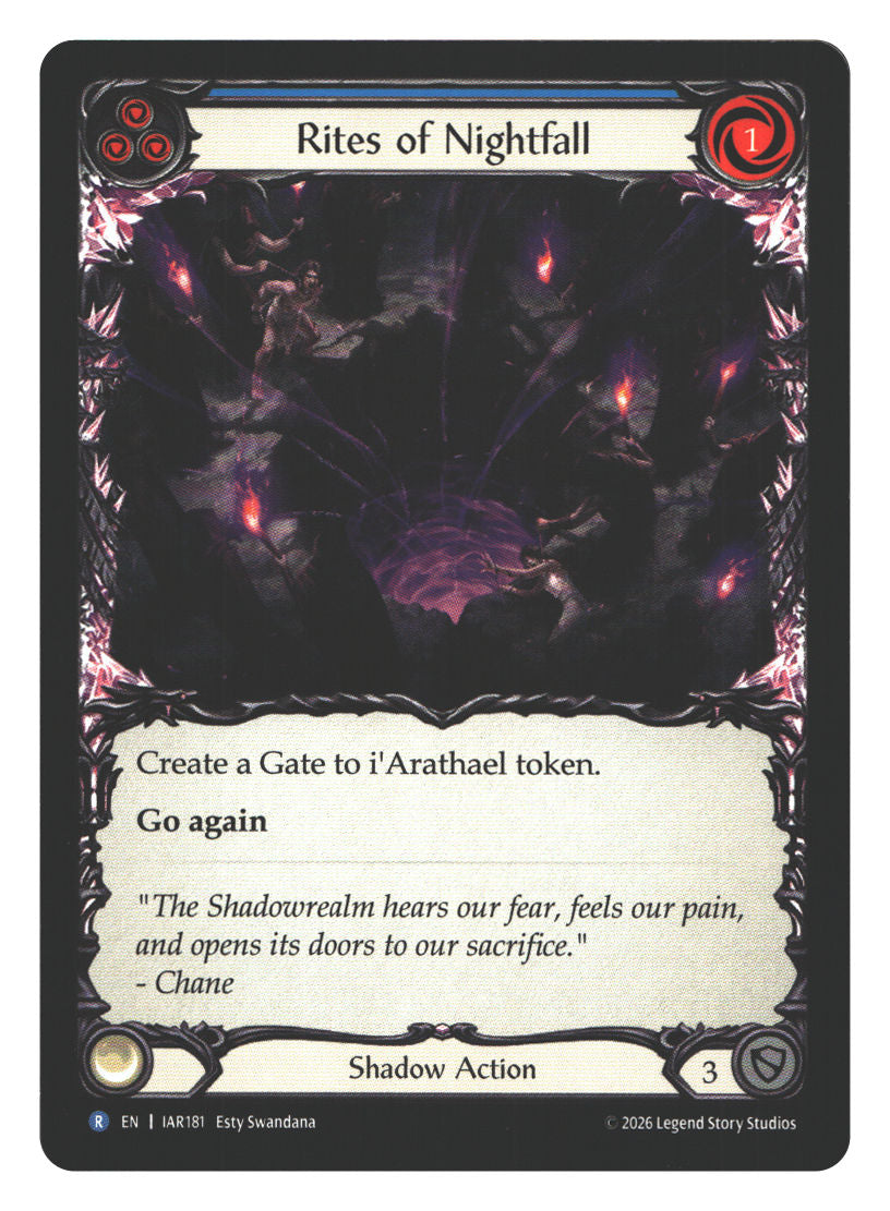 Rites of Nightfall | Near Mint / English / Normal