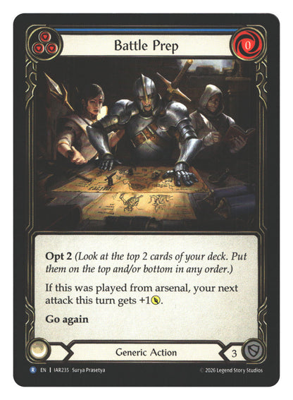 Battle Prep (Blue)