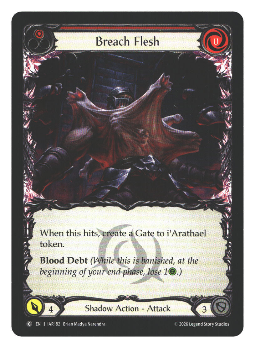 Breach Flesh (Red) | Near Mint / English / Normal