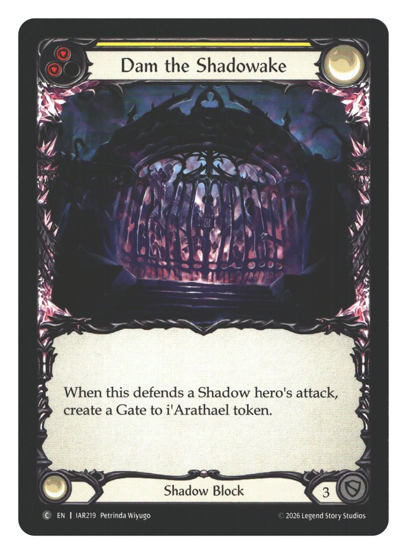Dam the Shadowake (Yellow) | Near Mint / English / Normal