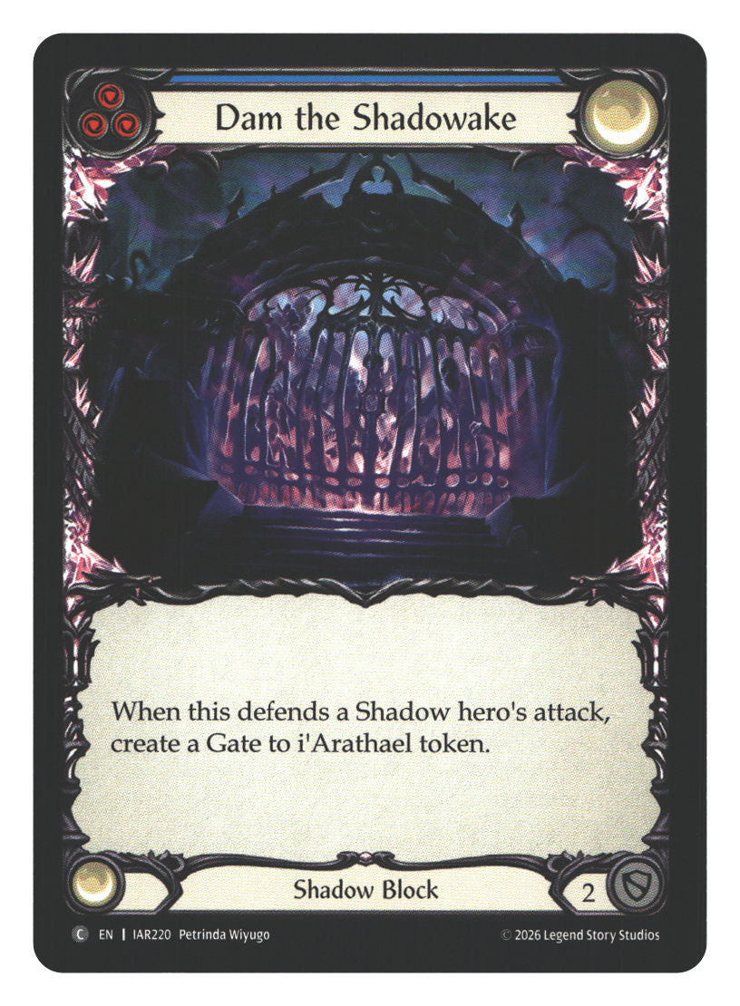Dam the Shadowake (Blue) | Near Mint / English / Normal