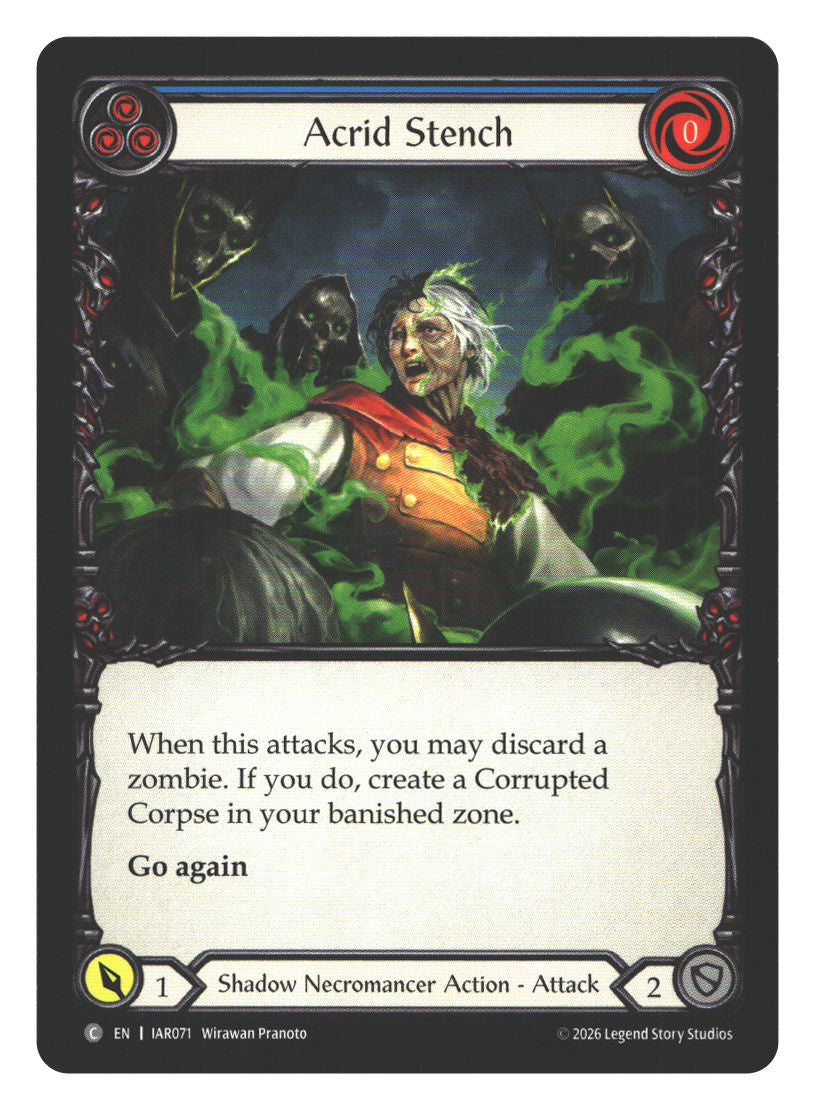 Acrid Stench (Blue)