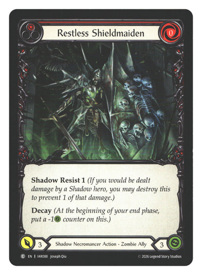 Restless Shieldmaiden | Near Mint / English / Normal