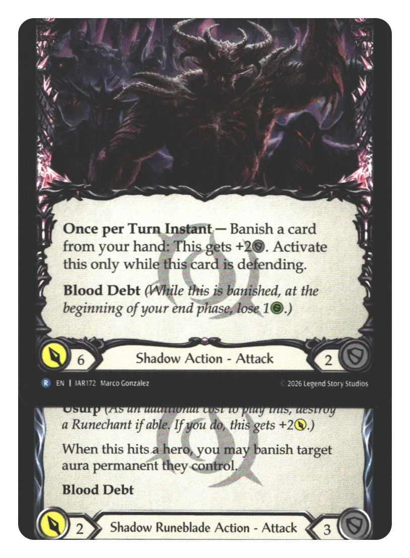 Rally the Shadow Horde (Yellow) | Near Mint / English / Normal